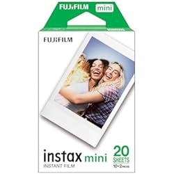 instax mini instant film White Border, 20 shot Pack, suitable for